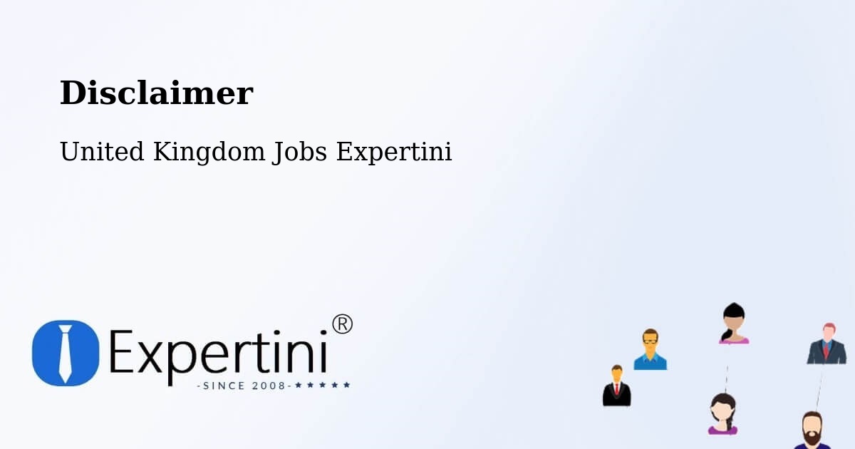Disclaimer – Kempston - United Kingdom Jobs Expertini